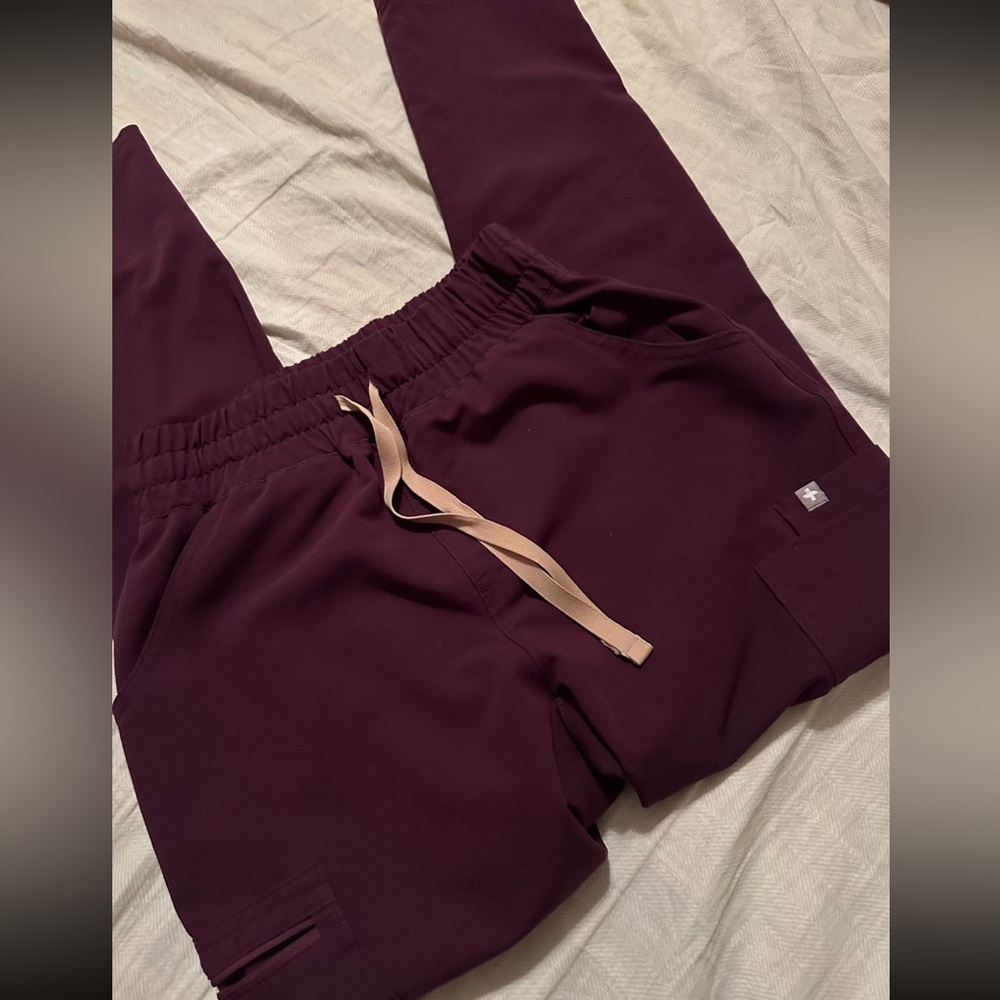 Figs XXSP High-Waisted Yola in Deep Purple